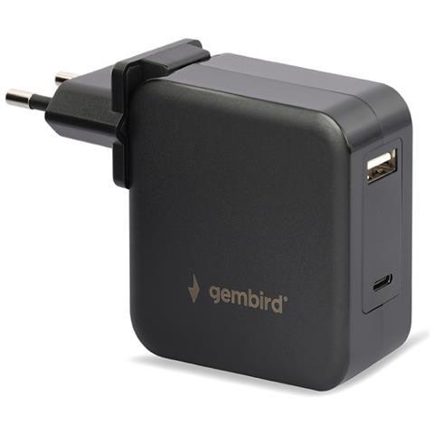 Caricabatterie Universale per Laptop con Potenza 60 W Colore Nero - Foto 1