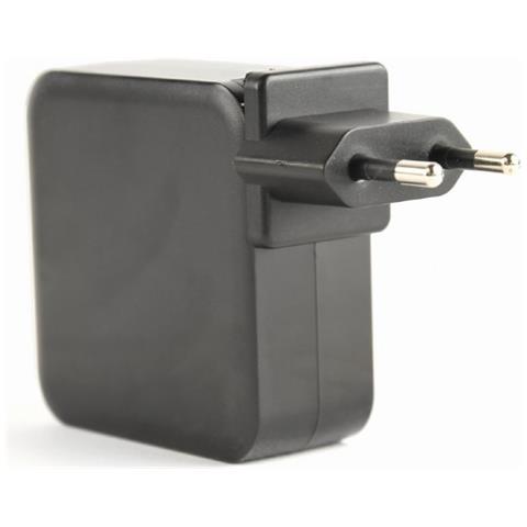 Caricabatterie Universale per Laptop con Potenza 60 W Colore Nero - Foto 2