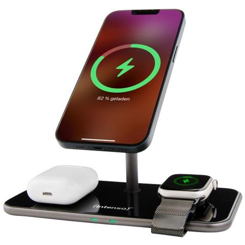 MB13 Cuffie, Smartphone, Orologio intelligente Nero USB Carica wireless Ricarica rapida Interno - Foto 2