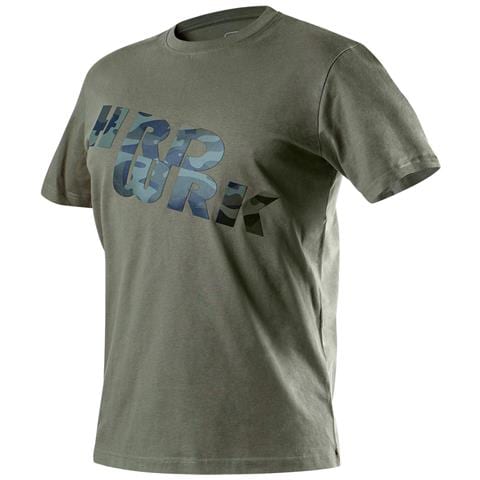T-shirt Da Lavoro Camo Verde Oliva, Taglia Xxl - Foto 1