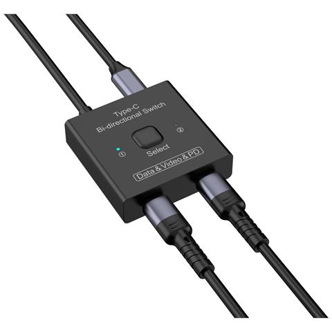 Switch Bidirezionale 8k Usb-c 2 Vie - Foto 1