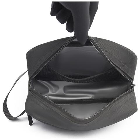 Borsa Da Viaggio Portatile Per Articoli Da Toeletta Black - Foto 2
