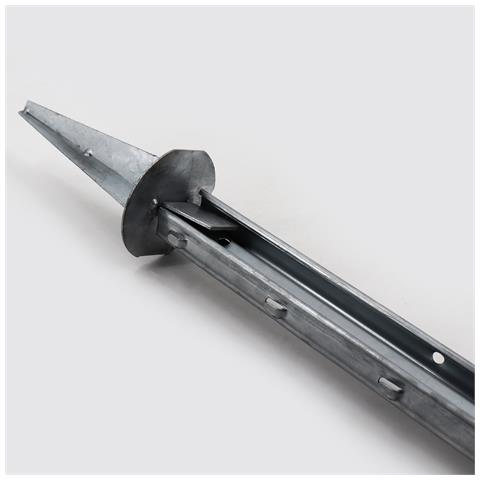 2 Set Di Montanti Angolari Per Pali Con Profilo A Z, Rete Di Protezione Da Animali Selvatici, Rete Per Zona Boschiva - Foto 2