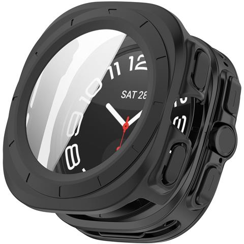 Custodia Samsung Watch Ultra 47mm Con Protezione Schermo Integrata Black - Foto 1