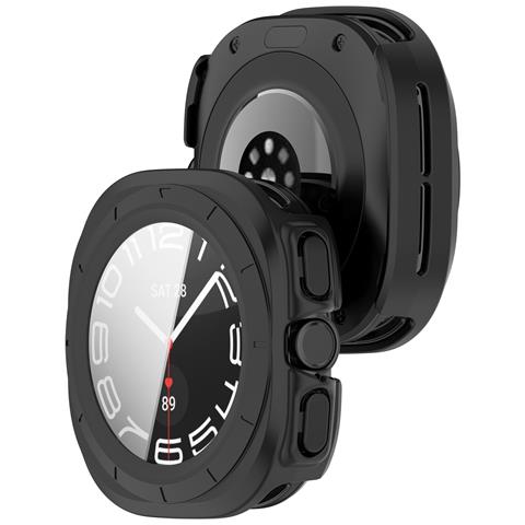 Custodia Samsung Watch Ultra 47mm Con Protezione Schermo Integrata Black - Foto 6
