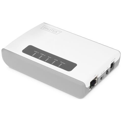 Wireless Multifunction Network Server USB 2.0 a 2 porte, 300 Mbps - Foto 1