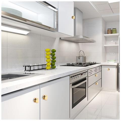 Maniglia A Ventosa Per Alzata Water, Maniglia Per Mobiletto Silver - Foto 2