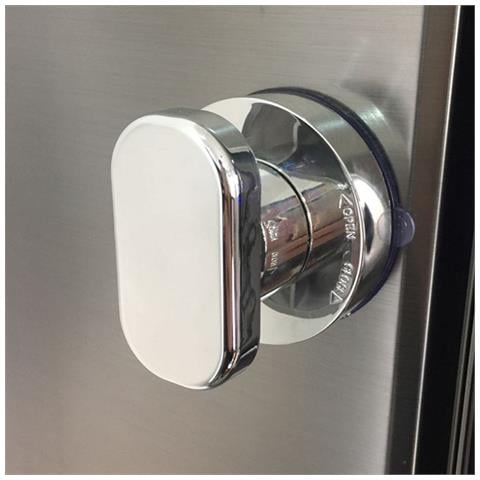 Maniglia A Ventosa Per Alzata Water, Maniglia Per Mobiletto Silver - Foto 5