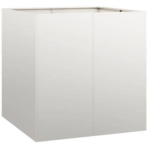 Fioriera 80x80x80 Cm In Acciaio Inox - Foto 2