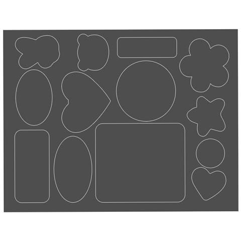 Toppe Per Riparazione Piumini, Toppe Termoadesive Per Abbigliamento, 10 Pezzi Darkgrey  Modello 1 - Foto 3