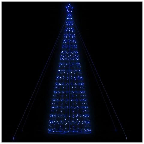 Albero di Natale a LED 1534 LED Blu 503 cm - Foto 2