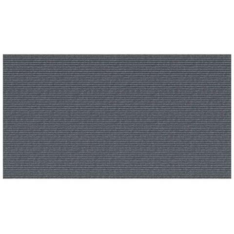 Runner in Moquette Grigio 80 x 150 cm Tessuto - Foto 1