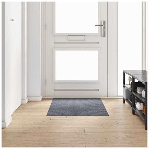 Runner in Moquette Grigio 80 x 150 cm Tessuto - Foto 2
