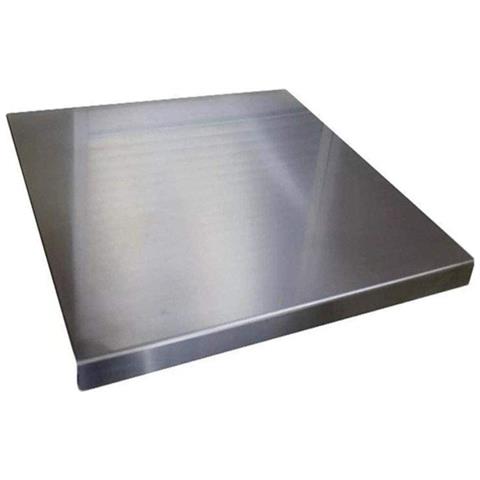 Tagliere Spianatoia Con Tarocco In Acciaio Inox Per Uso Alimentare - Varie Misure - Profondità 45 (l80 X P45 X 3cm) - Foto 1