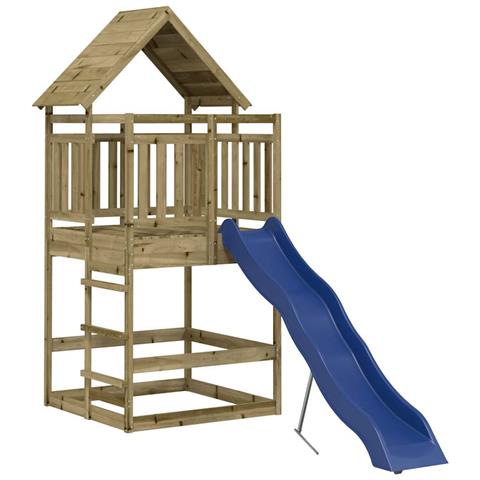 Set da Gioco da Esterno in Legno di Pino Impregnato - Foto 1