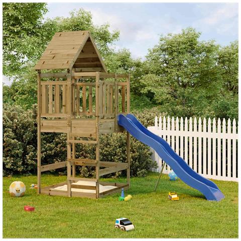 Set da Gioco da Esterno in Legno di Pino Impregnato - Foto 2