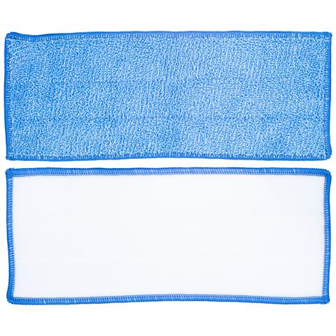 Set Di Panni In Microfibra Di Ricambio Compatibile Con Pulitore A Vapore Kärcher Sc - Alta Assorbenza, 3 Pezzi, Dimensioni 12,5x32x1,2 Cm - Foto 2