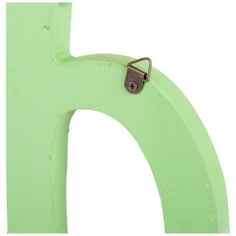 Appendino In Legno E Metallo Verde 74x23h - Foto 4