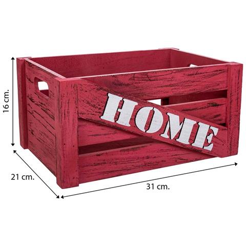 Set Cassetti In Legno 2 Pezzi 36x26x18 -31x21x16h Cm - Foto 8