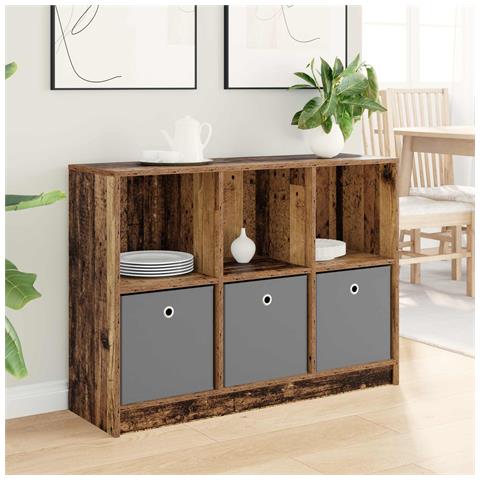 Credenza con cassetto Legno vecchio 102 x 32 x 73,5 cm - Foto 2