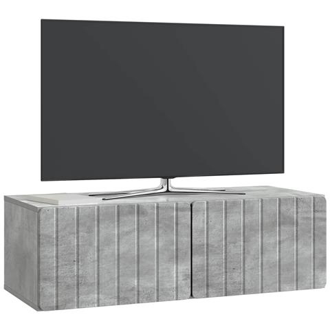 Mobile Porta TV da Muro Grigio Cemento 98 x 41 x 30 cm - Foto 2