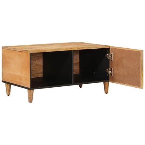 Tavolino da salotto Marrone 80 x 50 x 40 cm - Foto 2