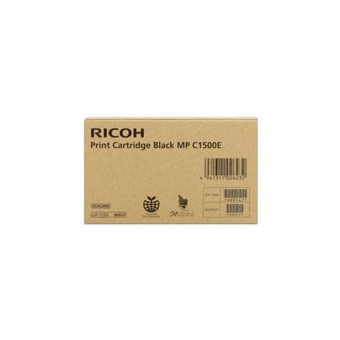 Toner Originale MPC1500E Nero per Aficio MP C1500 / MP C1500SP Capacità 7500 Pagine - Foto 3