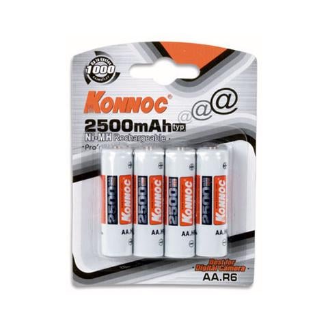 IBT-K2500-B4 - Blister 4 Batterie Stilo AA 2500 mAh - Foto 1