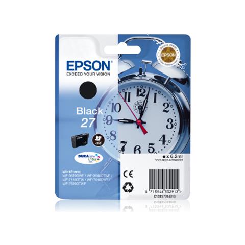 C13T27014012 Cartuccia Ink Originale Nera per WF-3620DWF Capacità 350 Pagine - Foto 4