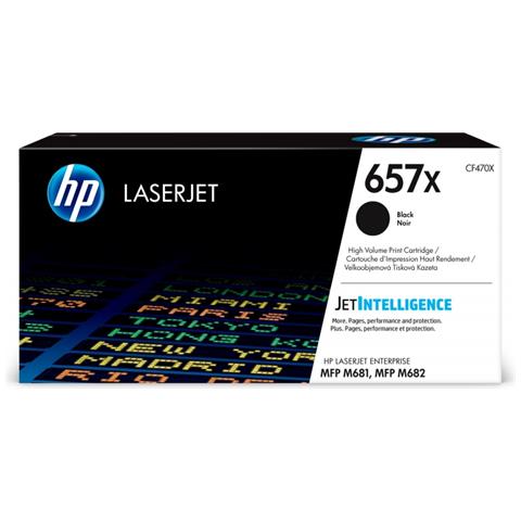 CF470X 657xToner Originale Nero per LaserJet Toner Catridge MFP M681z Capacità 28000 Pagine - Foto 2