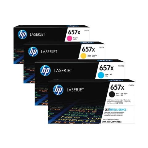CF470X 657xToner Originale Nero per LaserJet Toner Catridge MFP M681z Capacità 28000 Pagine - Foto 1