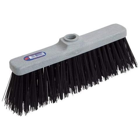 Scopa ramazza industriale in plastica 28cm - Foto 1