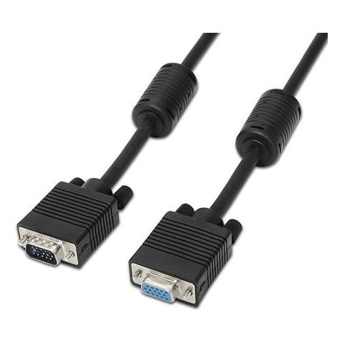 Cable With Ferrite Svga Hdb15 3m Black - Foto 1