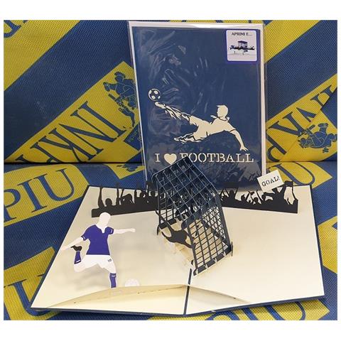 Biglietto D'auguri ''calcio'' - Foto 1