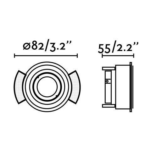 Downlight Da Incasso Rotondo Inclinabile Bianco Trimless, Gu10 - Foto 2