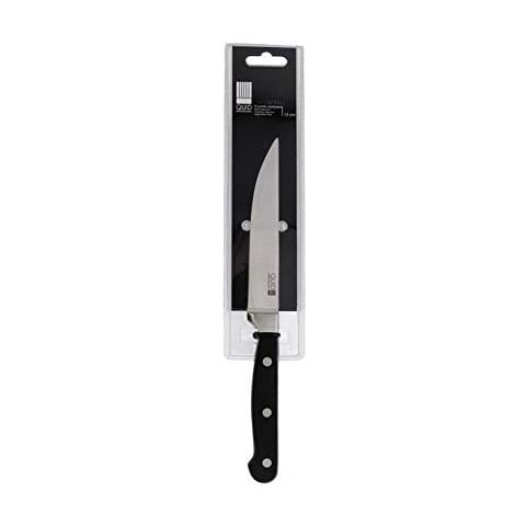Coltello Professionale Da 12 Cm In Acciaio Inox Qdpro, Nero, Standard - Foto 2
