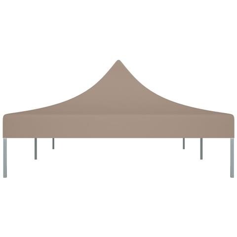 Tetto per Tendone per Feste 6x3 m Grigio Talpa 270 g / m² - Foto 2