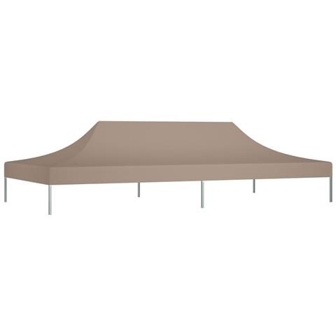 Tetto per Tendone per Feste 6x3 m Grigio Talpa 270 g / m² - Foto 6