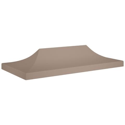 Tetto per Tendone per Feste 6x3 m Grigio Talpa 270 g / m² - Foto 1
