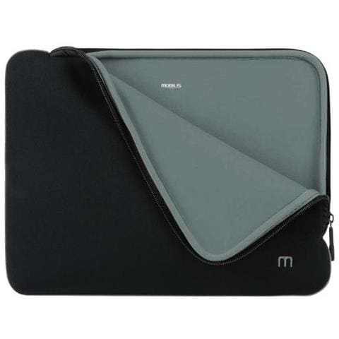 Skin borsa per notebook 35,6 cm (14") Custodia a tasca Nero, Grigio - Foto 1