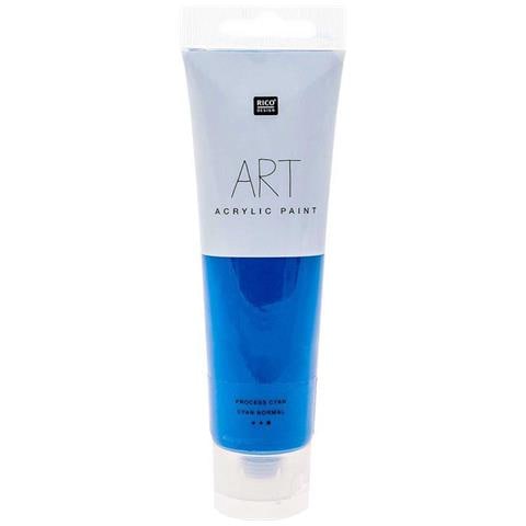 Vernice Acrilica - Ciano - 100 Ml - Foto 1