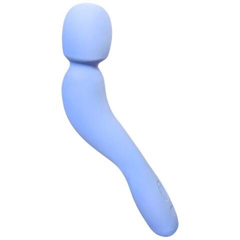 Vibratore Dame Products Com Wand Massager Periwinkle Azzurro - Foto 1