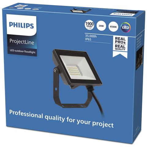 Faro Proiettore Philips Projectline 20 W 1900 Lm 6500 K - Foto 2
