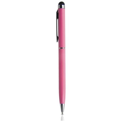 Pn1 Universal 2in1 Capacitive Touch Stylus With Pen (smartphone And Tablet Pc) Pink - Foto 1