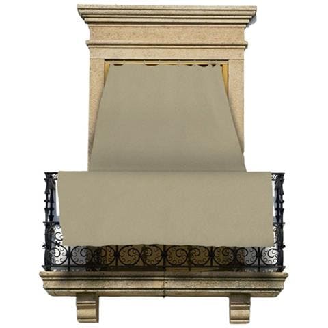 Tenda Da Sole A Caduta In Poliestere 140x250 Cm Da Balcone - 140x300 Cm Tan - Foto 1