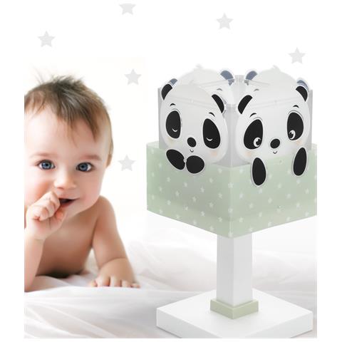 Lampada Da Comodino Per Bambini Panda Verde - Foto 1