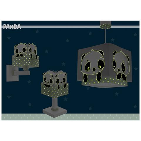 Lampada Da Comodino Per Bambini Panda Verde - Foto 8