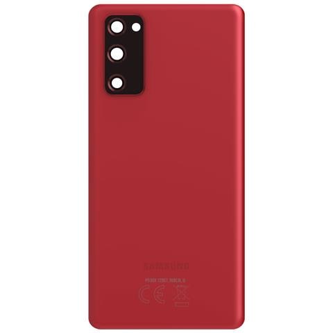 Vetro Posteriore Galaxy S20 Fe Originale Service Pack, Rosso - Foto 1