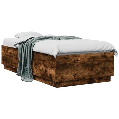 Giroletto Luci Led Rovere Fumo 75x190 Cm In Legno Multistrato - Foto 1