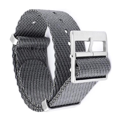 Cinturino Per Orologio In Nylon Per Tudor Heritage Black Bay Grey L - Foto 2